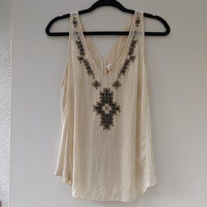 Anthropologie TINY (brand) top, silk front